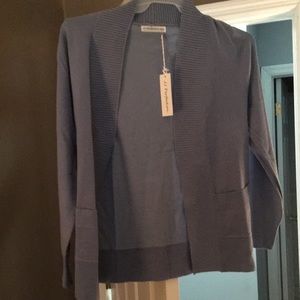 JJ Perfection light blue sweater, size medium.